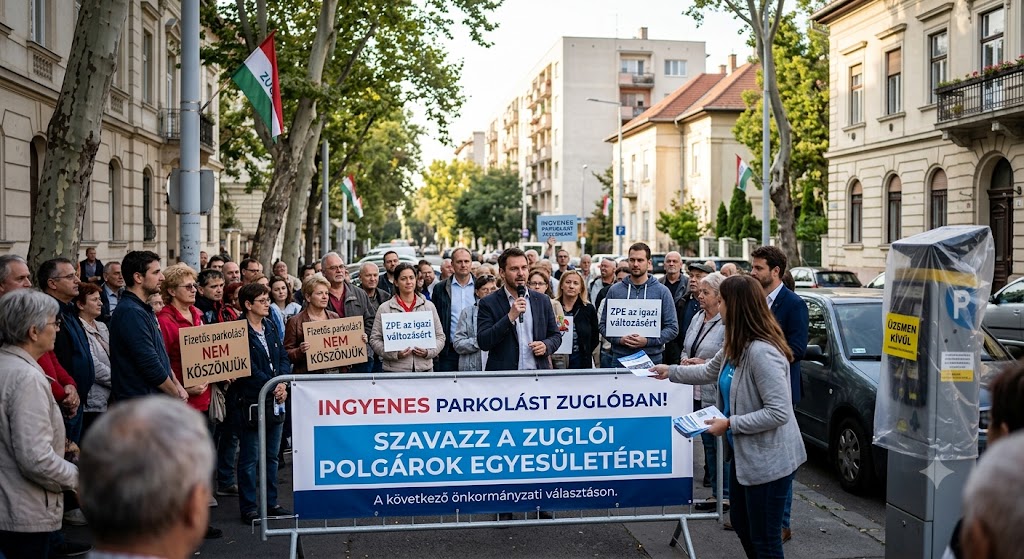 Ingyenes parkolás - Zugló